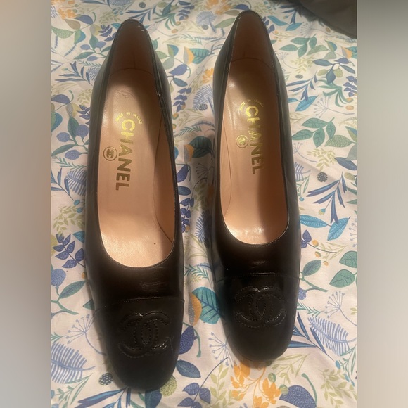 Black Chanel Shoes - Picture 1 of 5